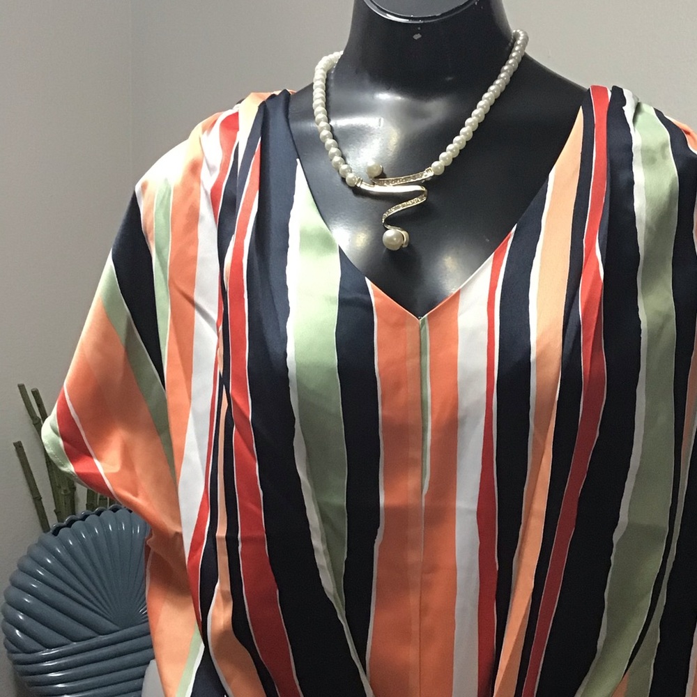 Striped Marc New York Blouse Top